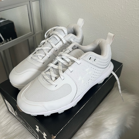 Under armour girl golf shoes sneakers 6 - Picture 1 of 9